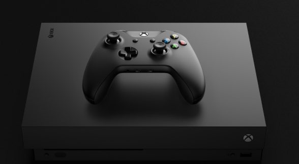 Xbox One X本体