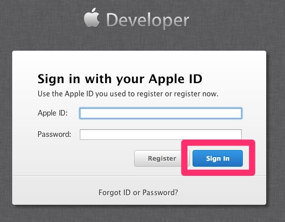 Sign in with your Apple ID  Apple Developer 1