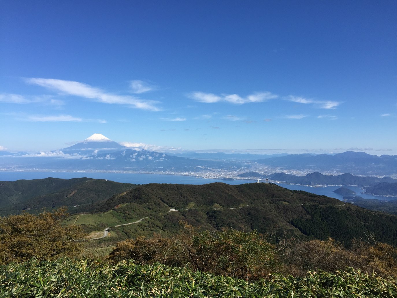 冠雪語の富士山
