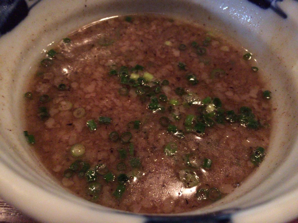 極み塩つけ麺 スープ