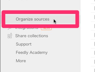 Organize sources