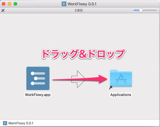 workflowy mac app