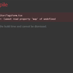 Persing error: Cannot read property ‘map’ of undefined とTypescriptで表示されたときの対処法