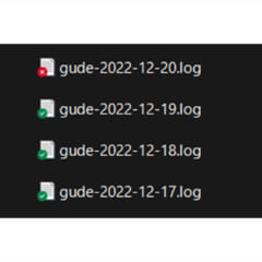 PhotoShopやIlustratorで「gude-日付.log」というファイルが生成されるときの対処法