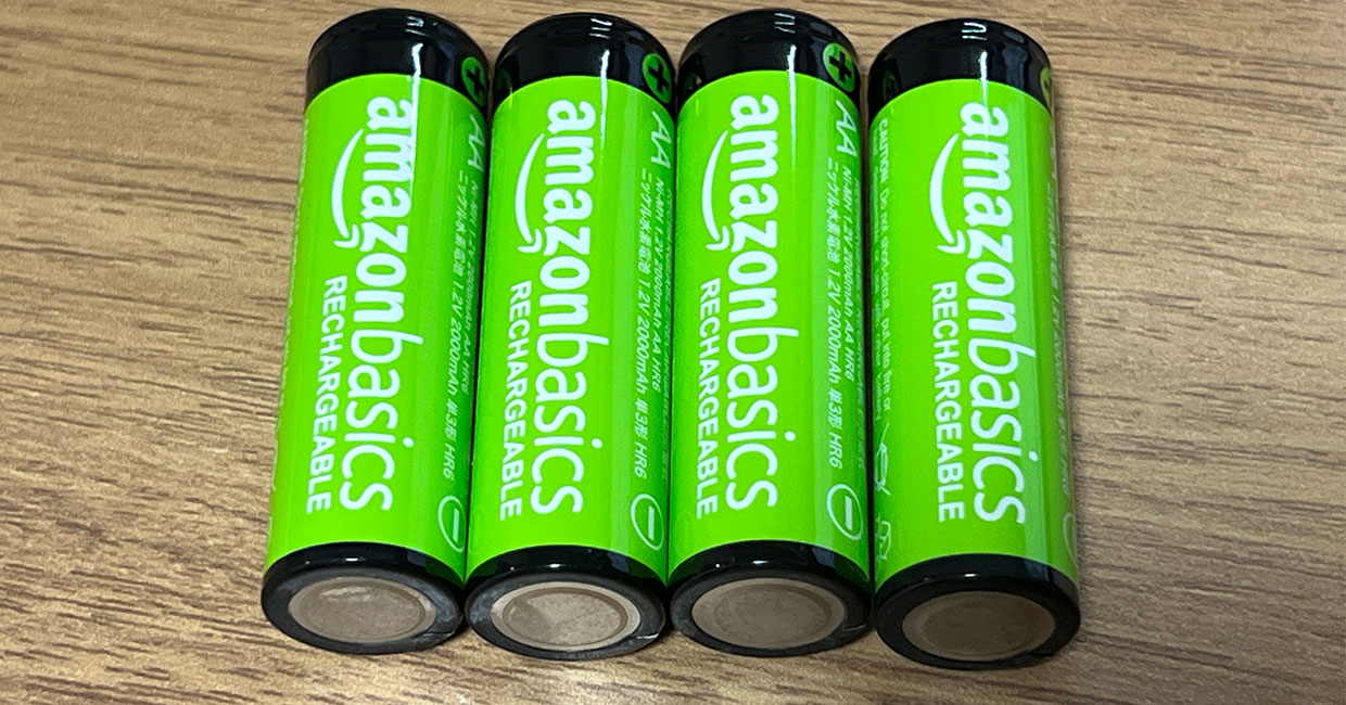 Amazonベーシック 充電池