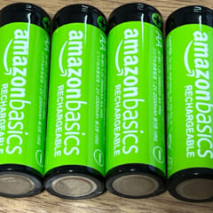 Amazonベーシック 単3形 充電式ニッケル水素電池 レビュー！安くて十分性能！